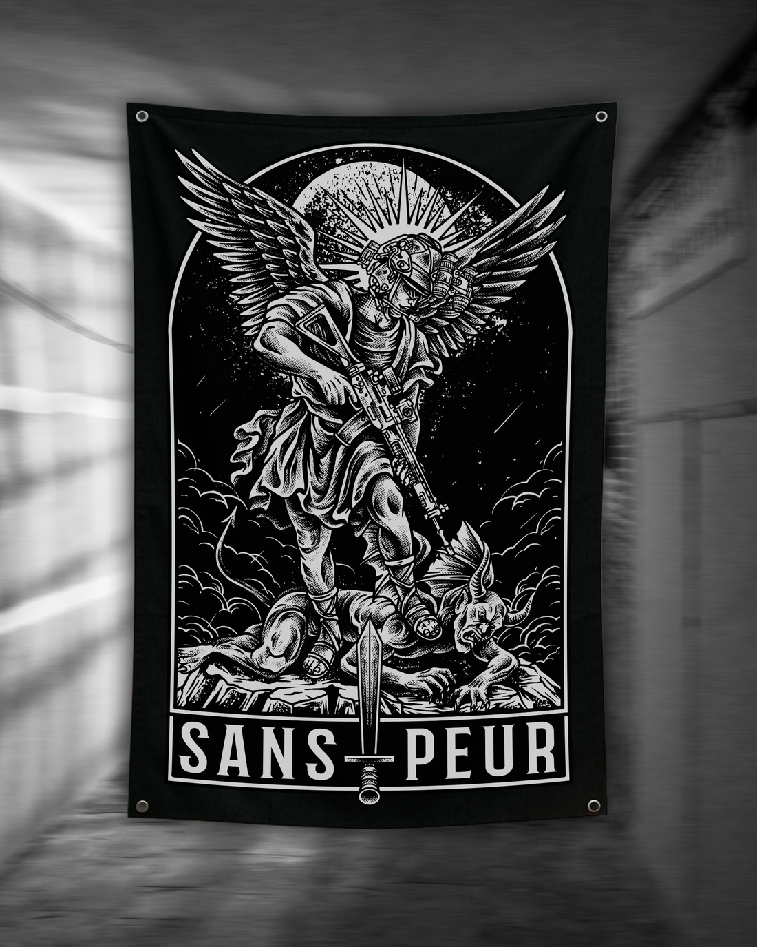Drapeau St. Michel