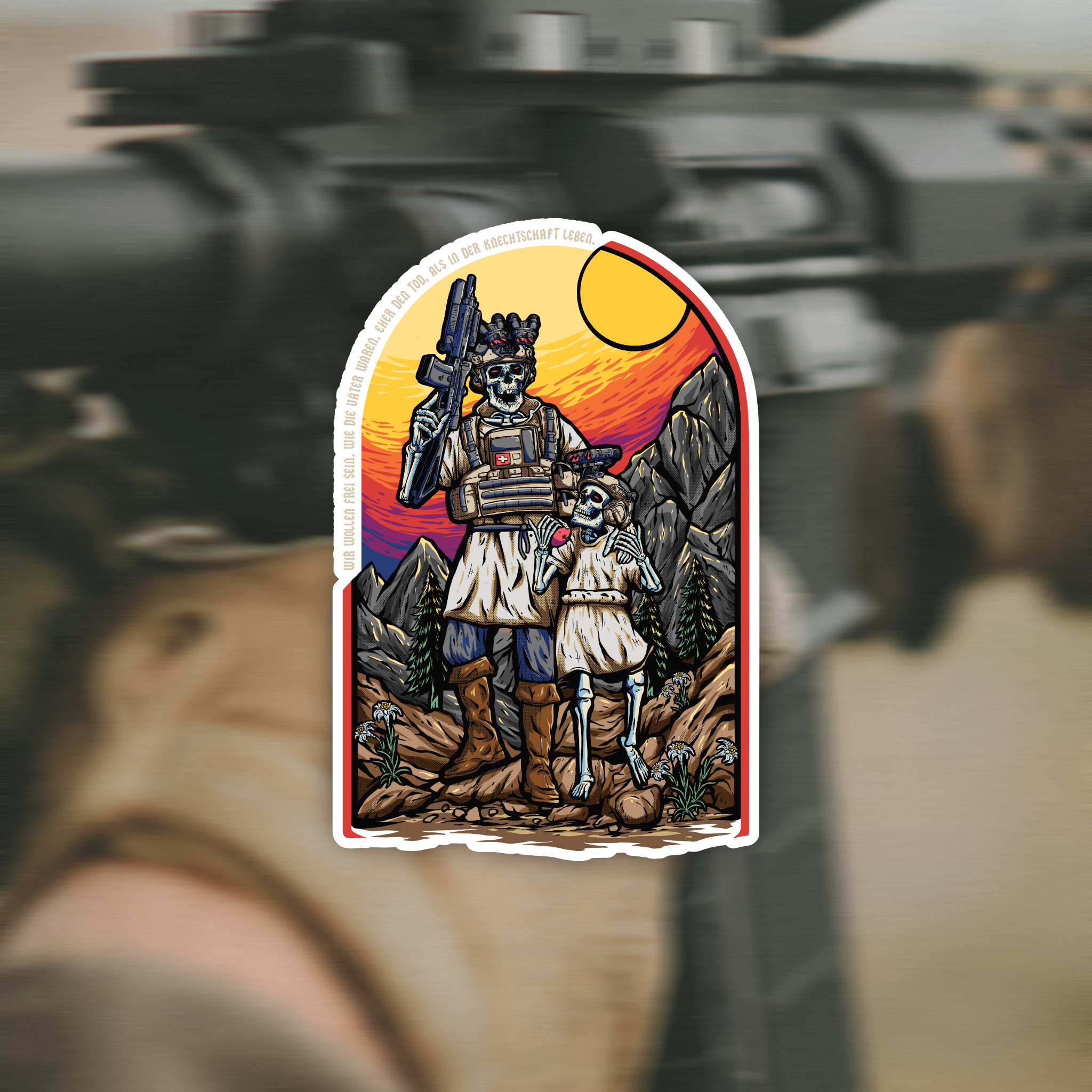 Tell Sticker